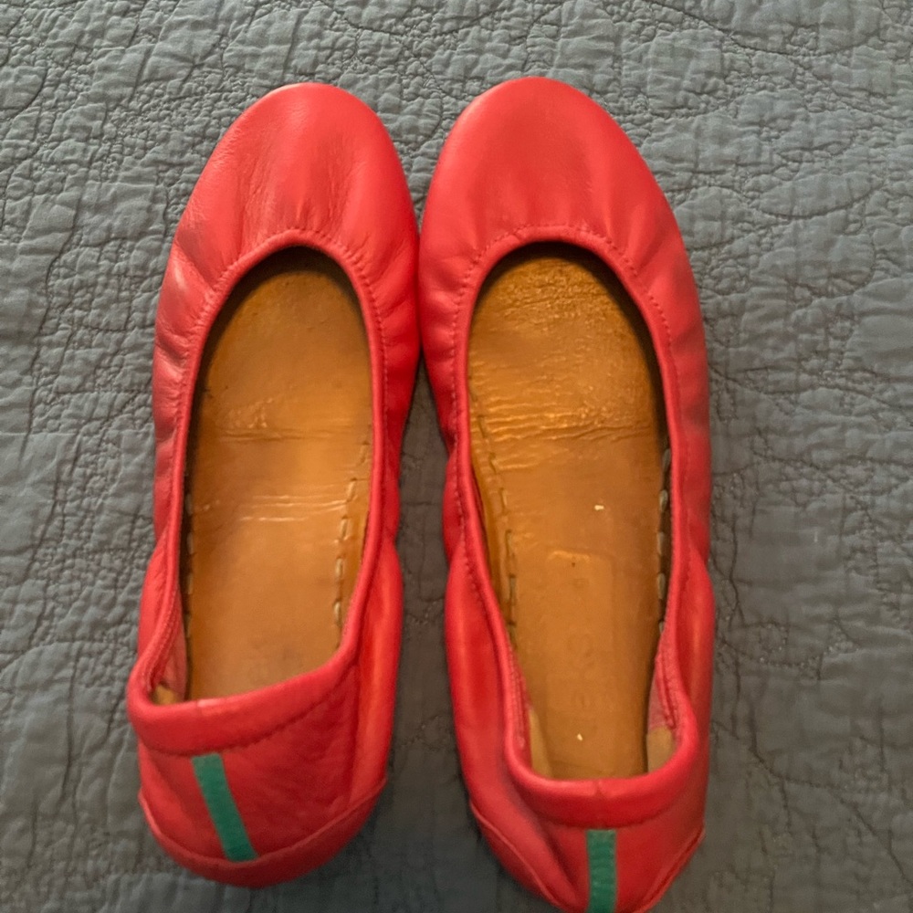 Tieks Hot Pink Flats